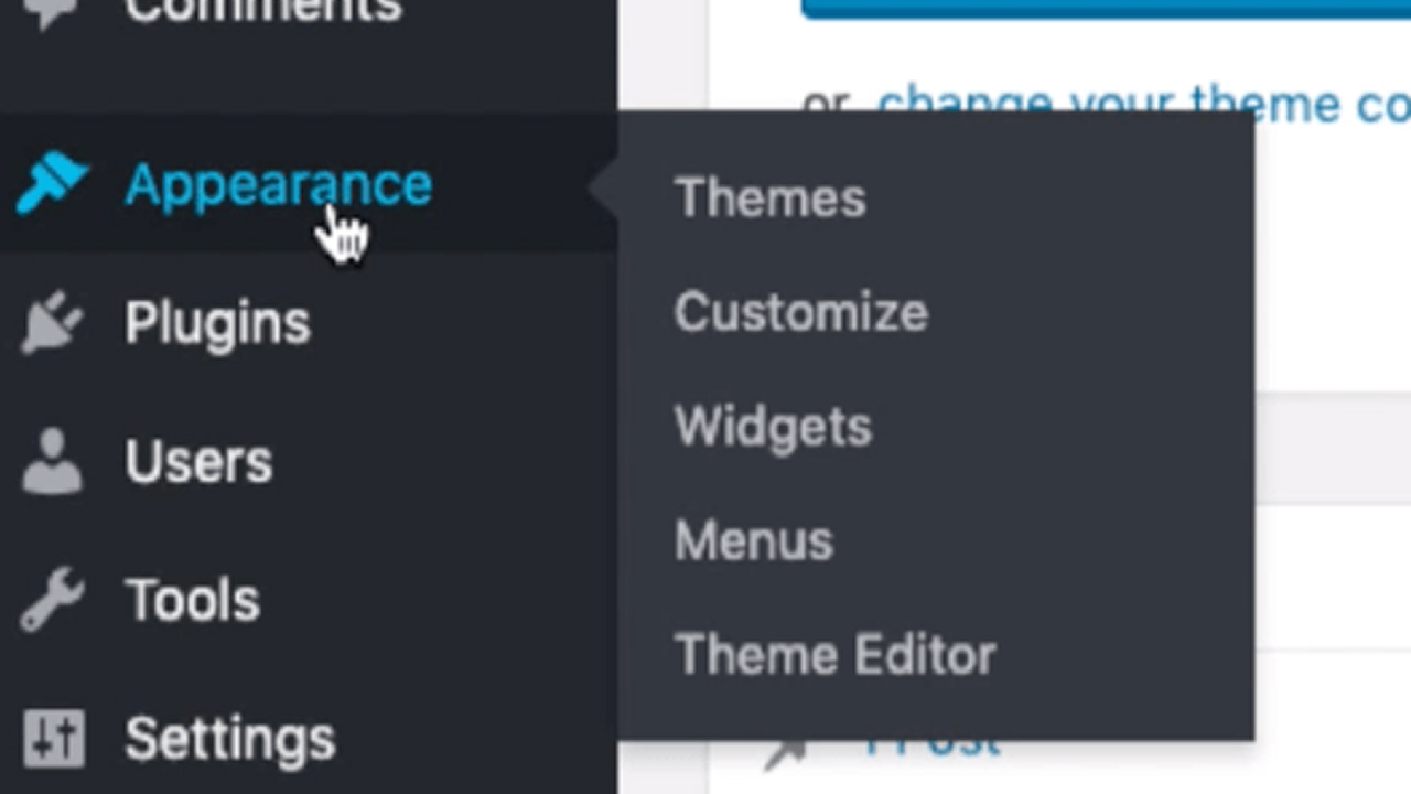 Choosing a theme