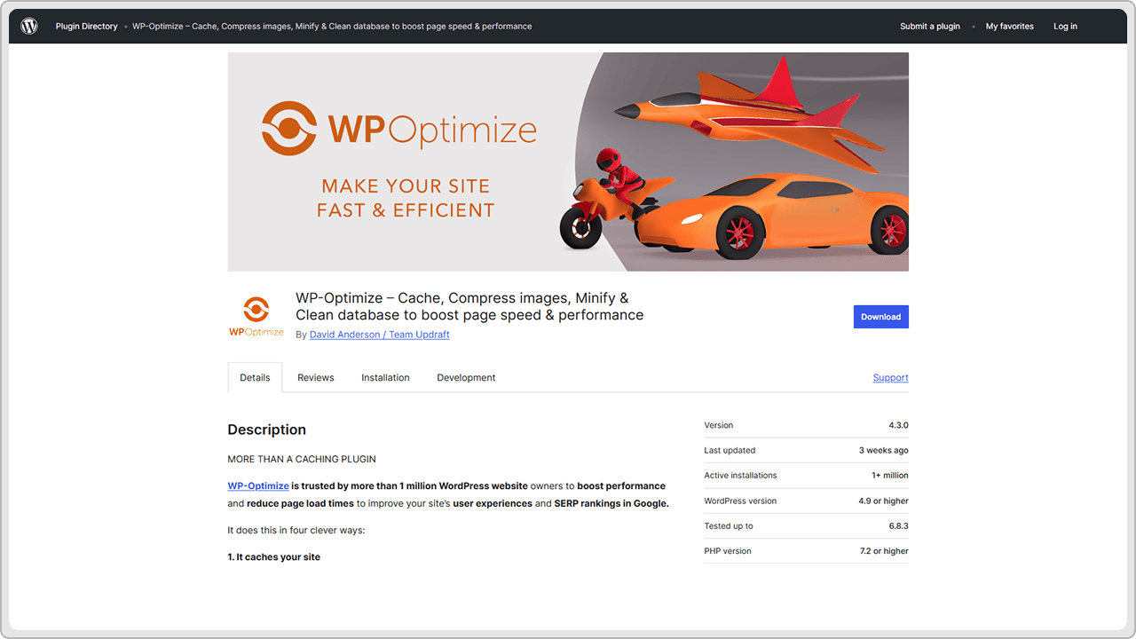 WP-Optimize