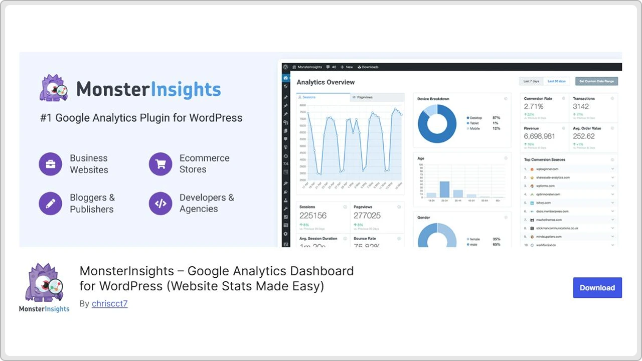 monsterInsights