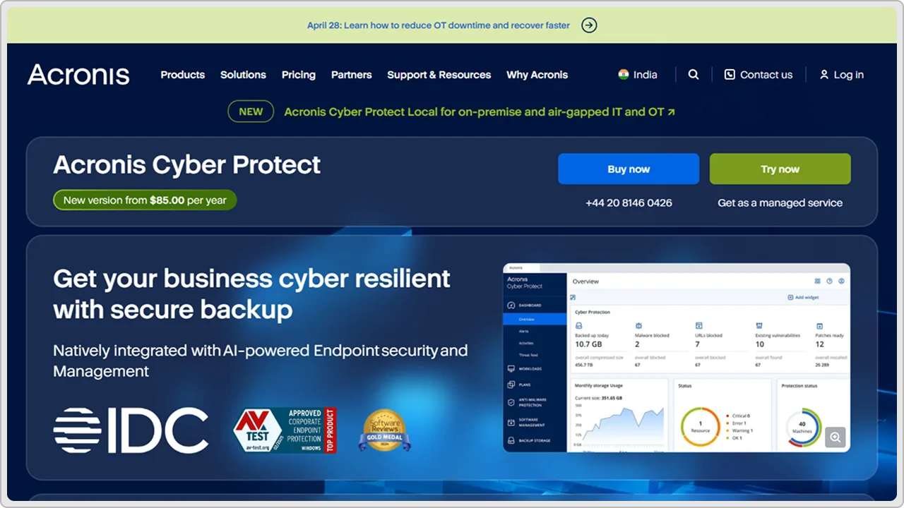 Acronis Cyber Protect