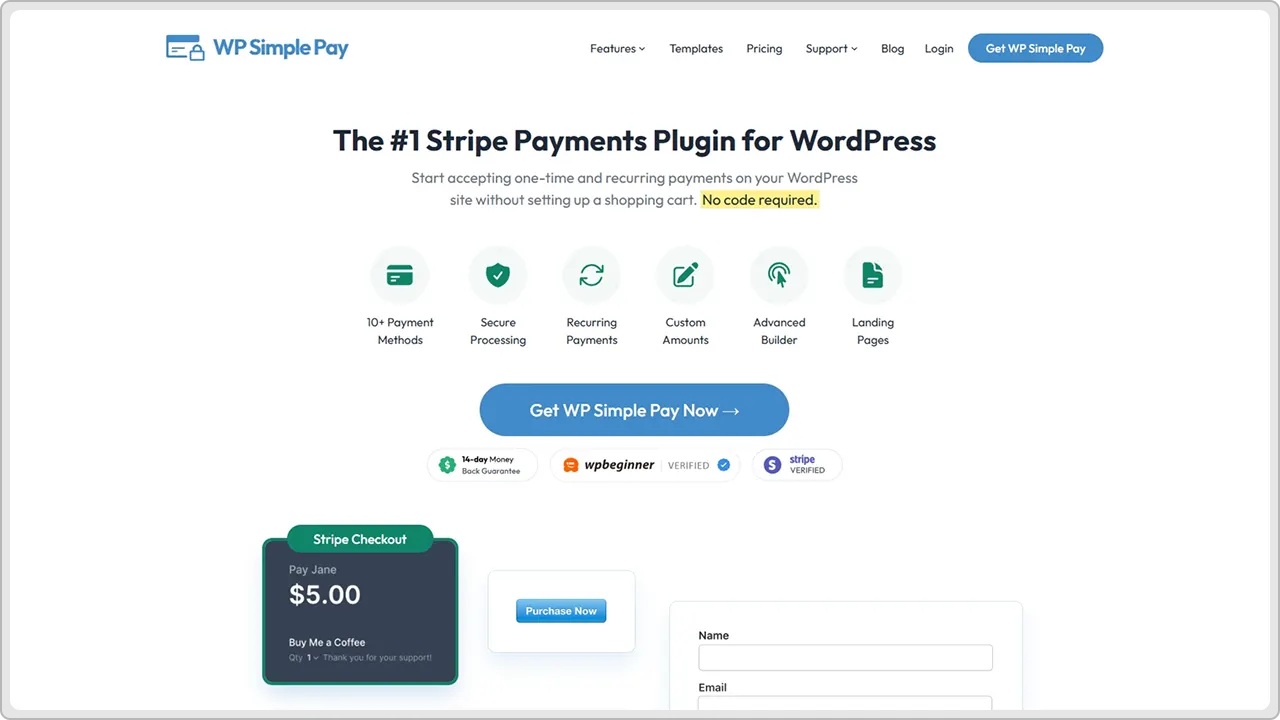 WP Simple Pay