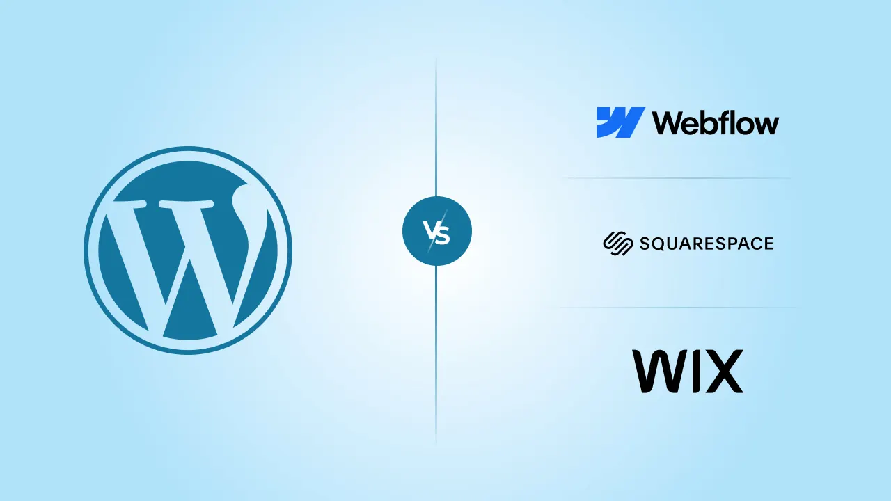 wordpress-vs-wix-squarespace-and-webflow