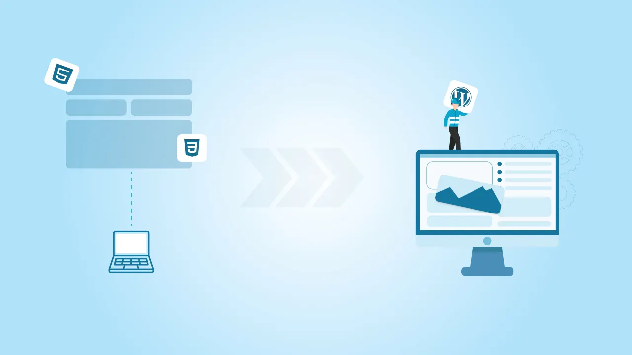 custom-html-css-to-wordpress-theme